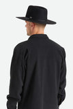 Brixton Cohen Cowboy Hat - Black - L - The Roman